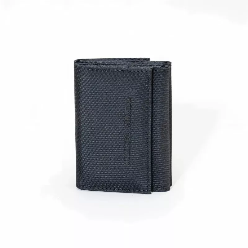 Portafoglio in nylon 3 pieghe