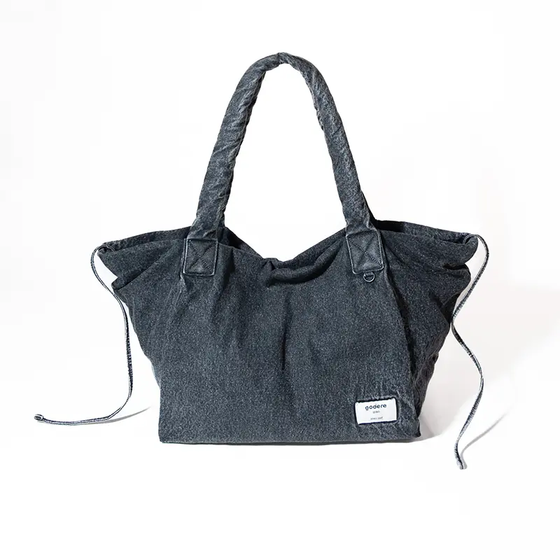 Borsa tote casual in denim