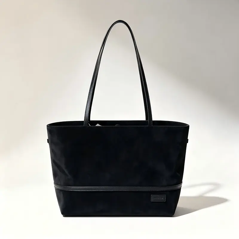 Borsa tote in pelle realizzata a mano