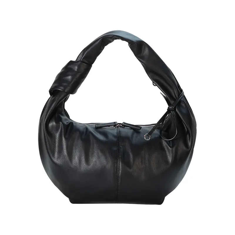 Borsa per croissant in pelle vegana